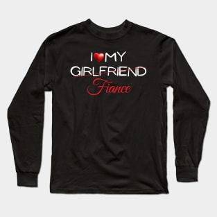 Girlfriend Fiance Long Sleeve T-Shirt